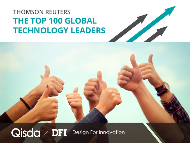 Qisda Named 2018 Thomson Reuters Top 100 Global Technology Leader
